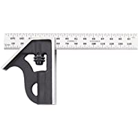 Starrett 10MH-150 - Regla con soporte angular (150 mm- métrica)
